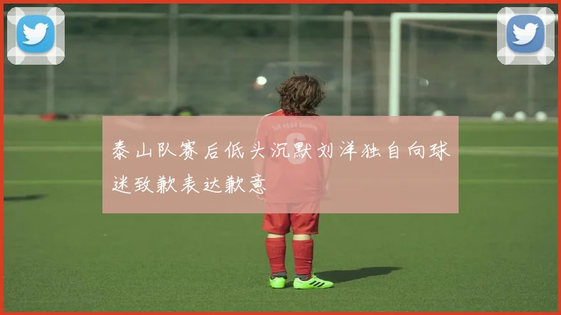 泰山队赛后低头沉默刘洋独自向球迷致歉表达歉意